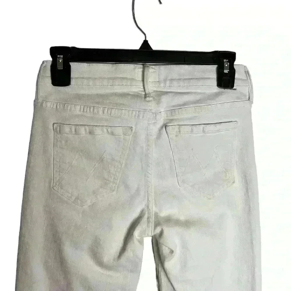 Mother Denim The Rascal Ankle Snippet Skinny Jeans Size 25 Whipping the Cream